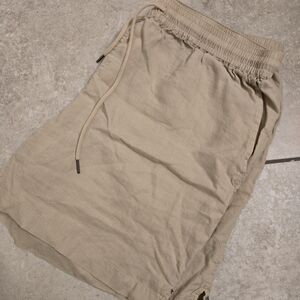 Quince Men's Beige Athletic Shorts